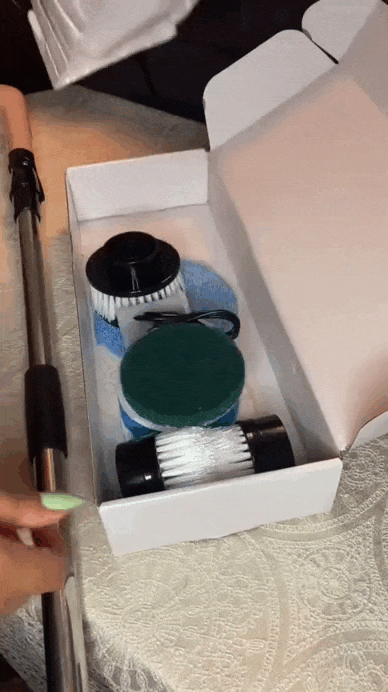 SpinClean 9X™ | Cepillo Eléctrico de Limpieza 9 en 1