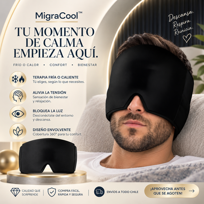 MigraCool™ - Antifaz Antimigraña