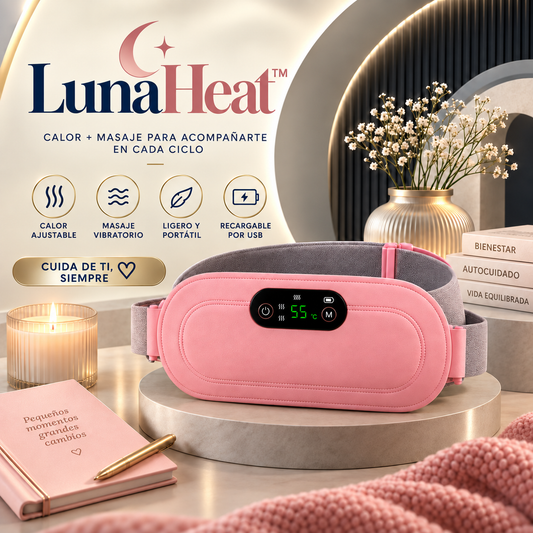 LunaHeat™ - Cinturón para Cólicos Femeninos